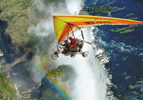 microlight-victoria-falls Nguni Lodge Victoria Falls